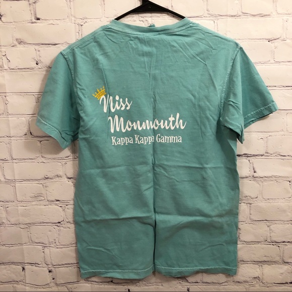 Comfort Colors Tops Kappa Kappa Gamma Miss Monmouth Tshirt